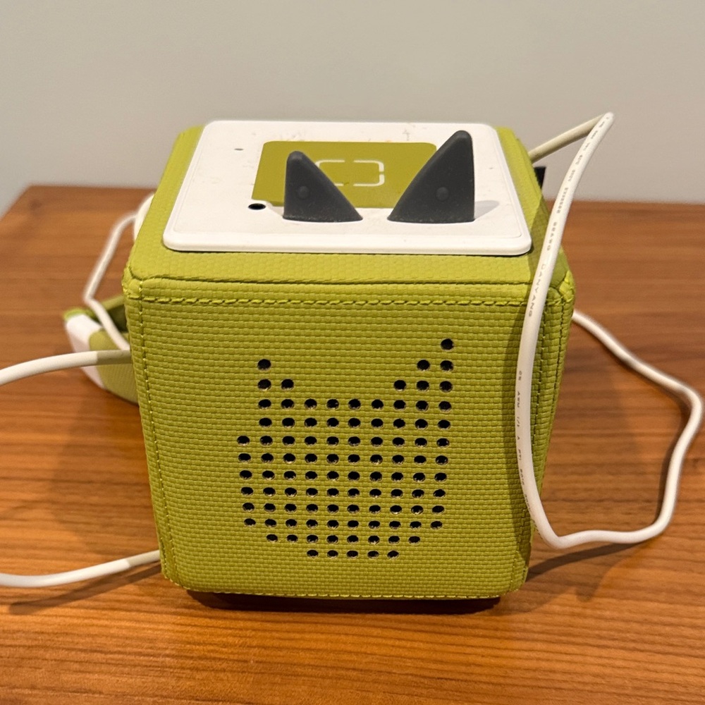 Green Tonies with HeadPhones